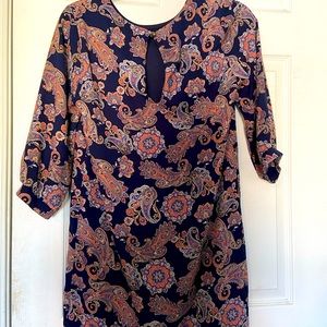 nordstrom paisley dress